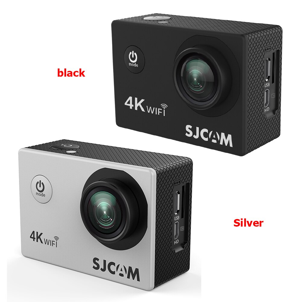 SJCAM SJ4000  2.0 ġ ׼ ī޶ 4K HD WIFI   DV ķڴ   Ŭ ߿